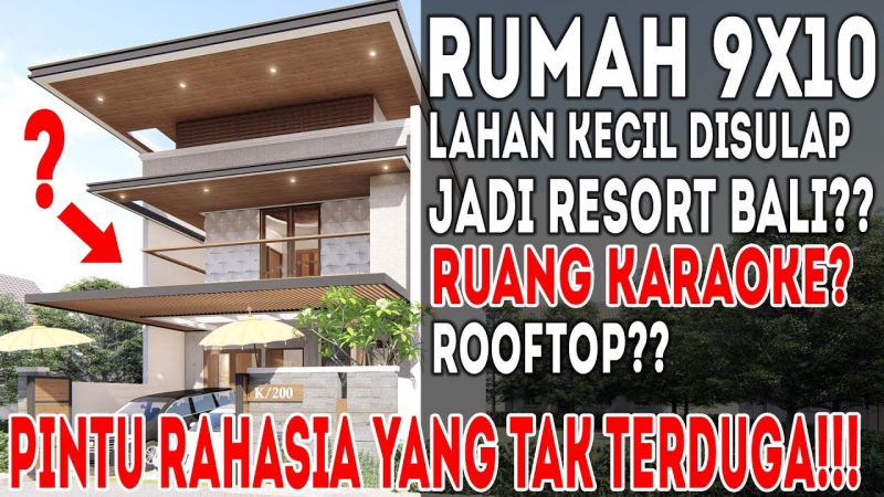 Desain Rumah 9x10 Terbaru