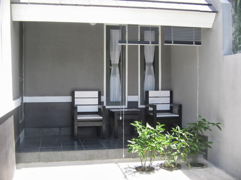 Desain teras untuk rumah minimalis