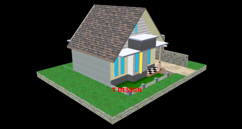 Contoh Desain Rumah 8x15