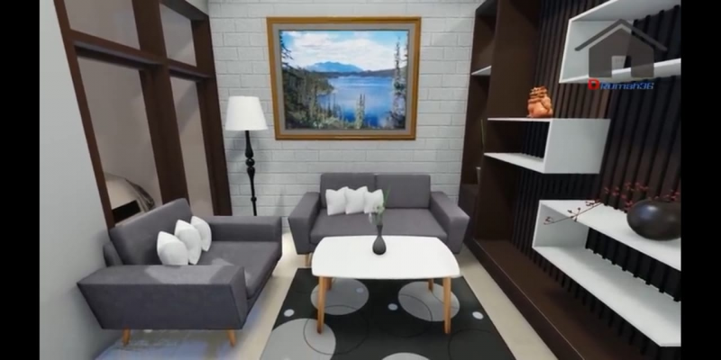 Desain Ruang Tamu Rumah 6x8