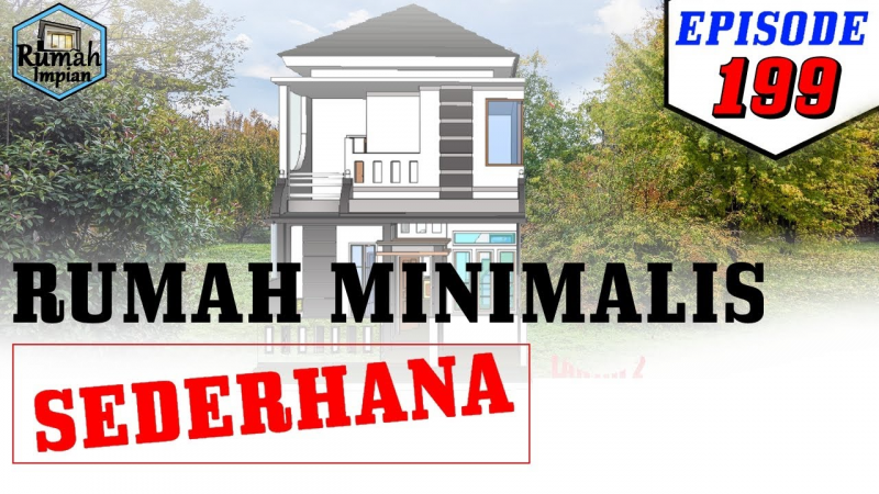 Desain Rumah 6x8 Minimalis Sederhana 2 Lantai