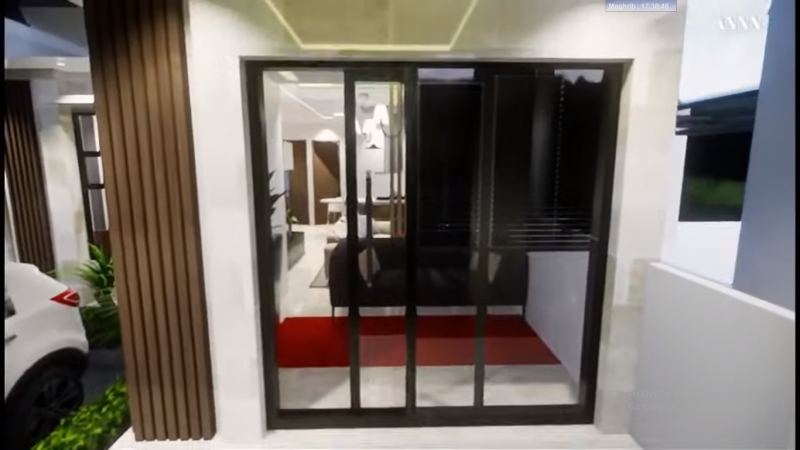 Desain Teras Rumah 8x6 Minimalis Modern