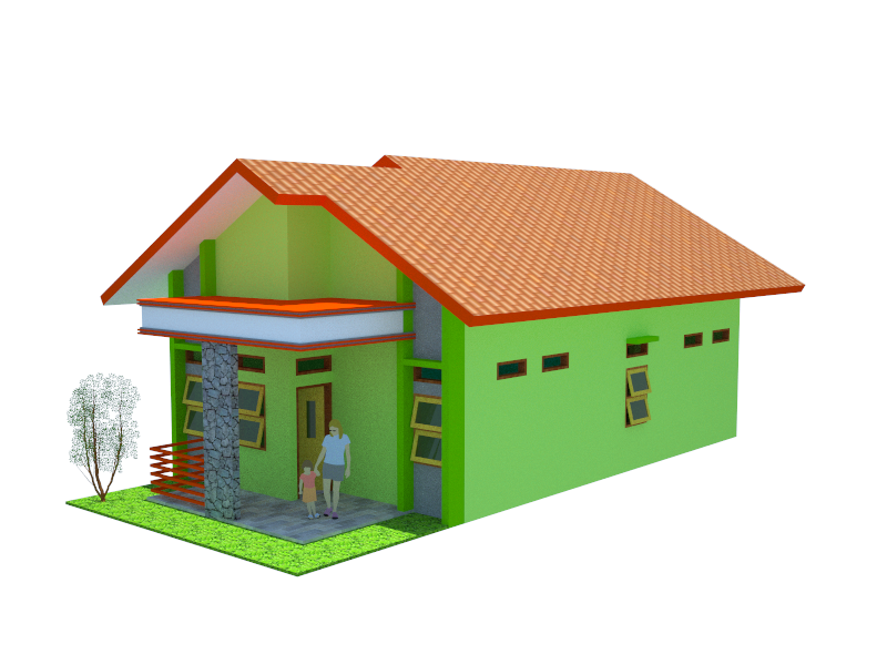 Contoh Desain Rumah 7x9