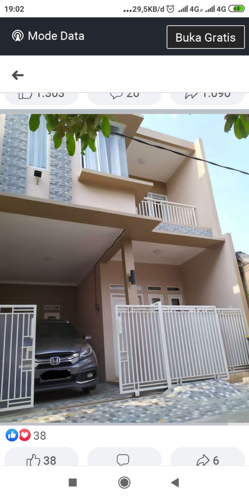 Desain Rumah Dua Lantai 7x9 Sederhana