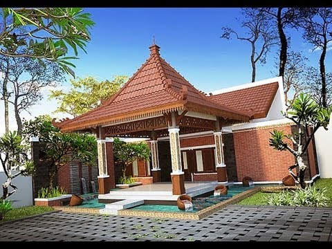Desain Rumah di kampung yang penuh dengan kearifan lokal