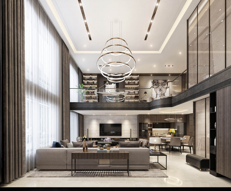 DESAIN INTERIOR RUMAH COUNTRY