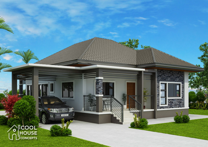CONTOH DESAIN RUMAH MINIMALIS 3 KAMAR