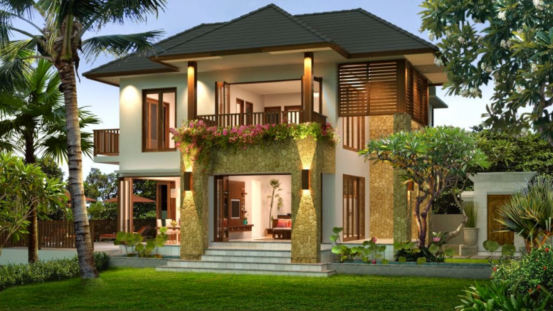 CONTOH DESAIN RUMAH IDAMAN SEDERHANA