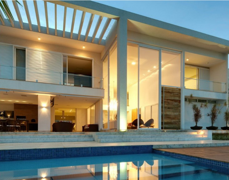 DESAIN RUMAH MINIMALIS FULL KACA