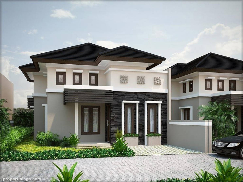 CONTOH DESAIN CAT RUMAH ELEGAN