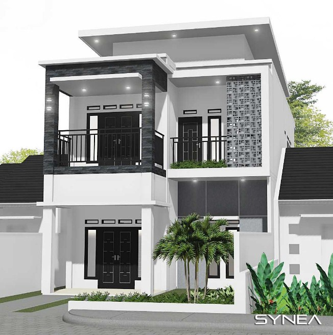Desain Rumah 2 Lantai Alami