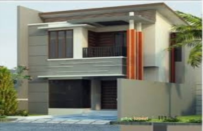 Desain Rumah 2 Lantai Sederhana dan Biaya 300 meter persegi