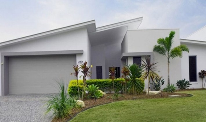 Desain Rumah Serba Putih