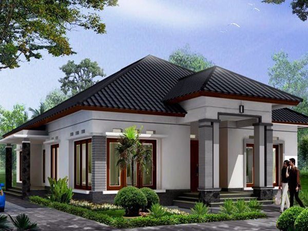 Desain Rumah 1 Lantai Mewah Ukuran Kecil