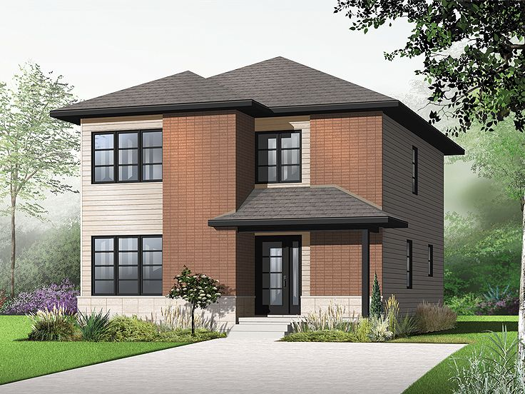 Desain Rumah 2 Lantai di Lahan Sempit Mewah