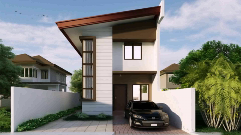 Desain Rumah 2 Lantai di Lahan Sempit Modern