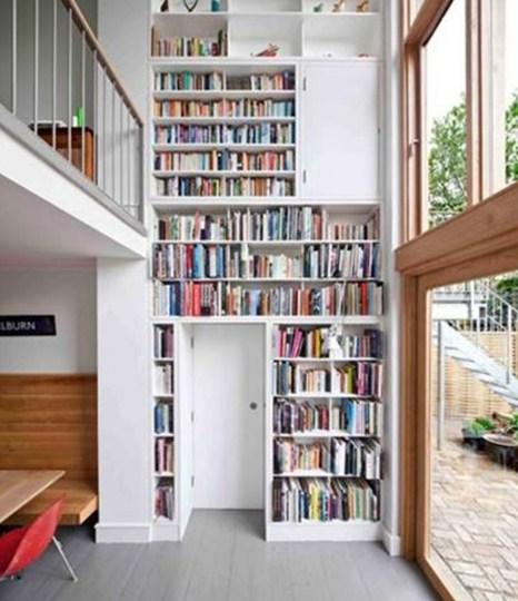 Desain Rumah 2 Lantai Bagi Pecinta Buku