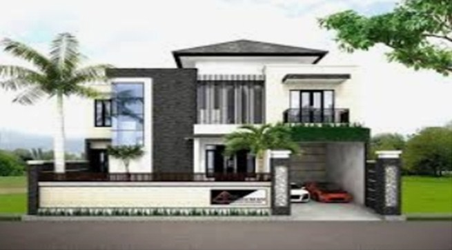 Desain Rumah Minimalis 2 Lantai Elegan