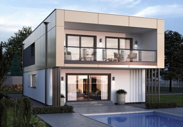 Desain Rumah 2 Lantai Minimalis Modern