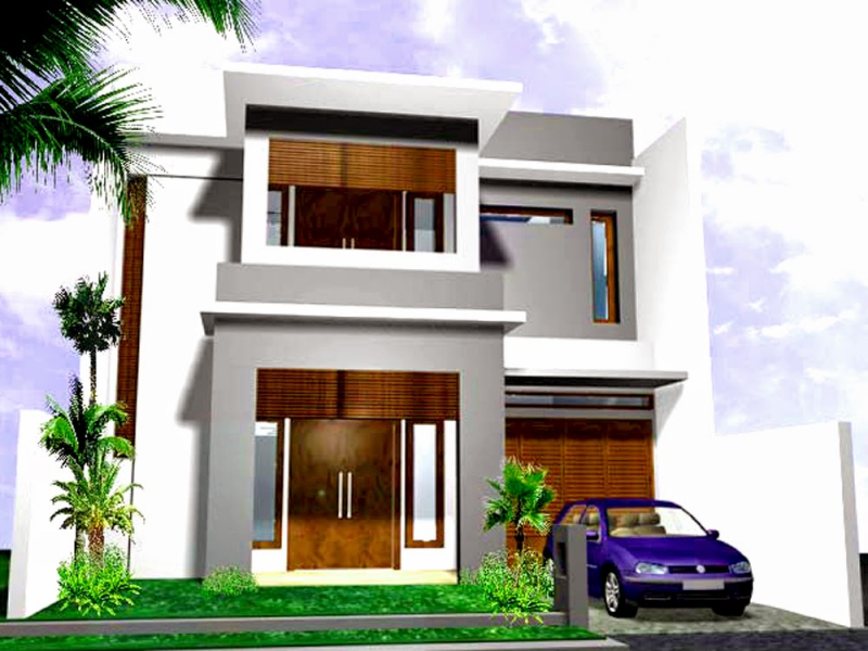 Desain Rumah 2 Lantai Sederhana Terbaru