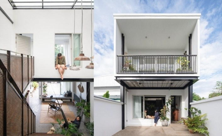 Rumah Dengan Desain Ventilasi Terbuka