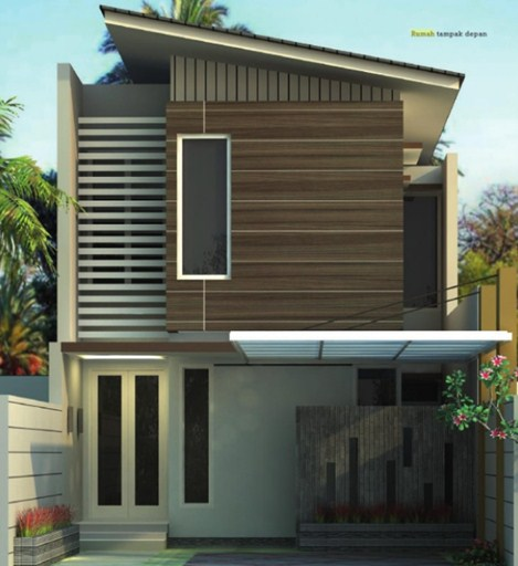 Desain Rumah Atap Miring