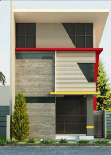 Desain Rumah 100 Meter Atap Datar