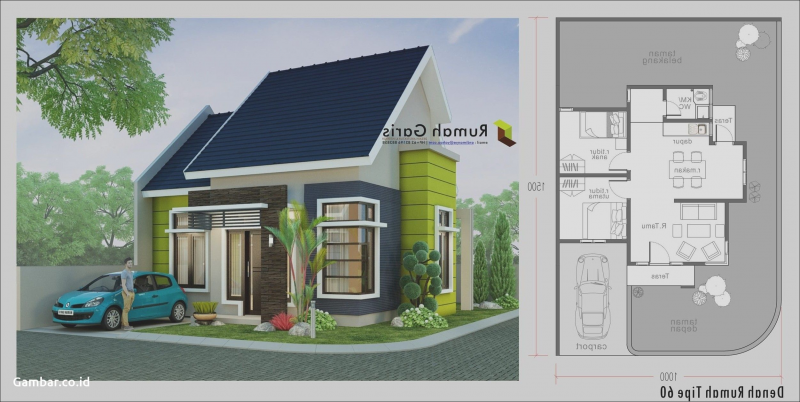 Foto Rumah 2 Lantai 6 x 10