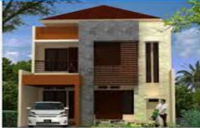 Desain RUmah 2 Lantai Type 45