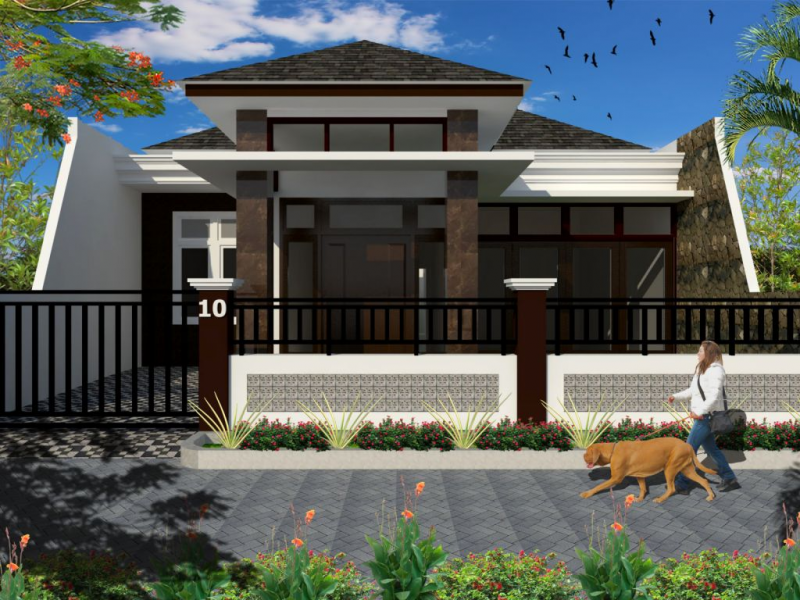Desain Rumah 2 Lantai Minimalis Modern dan Elegan Minimalis Terbaru