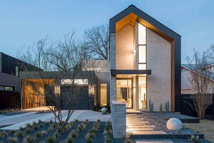 Desain Rumah 3 Lantai Gaya scandinavian