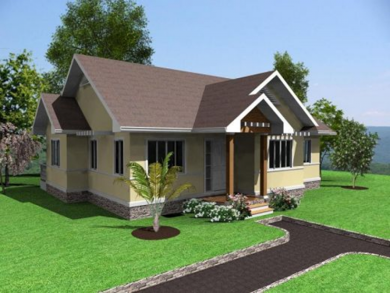 Konsep Desain Rumah 3 Kamar Tidur Sederhana