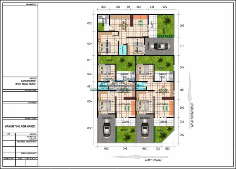 Desain Rumah 4 Kamar Tidur 1 Mushola Renovasi