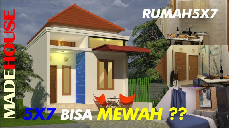 Desain Rumah 5x7 Minimalis Terbaru