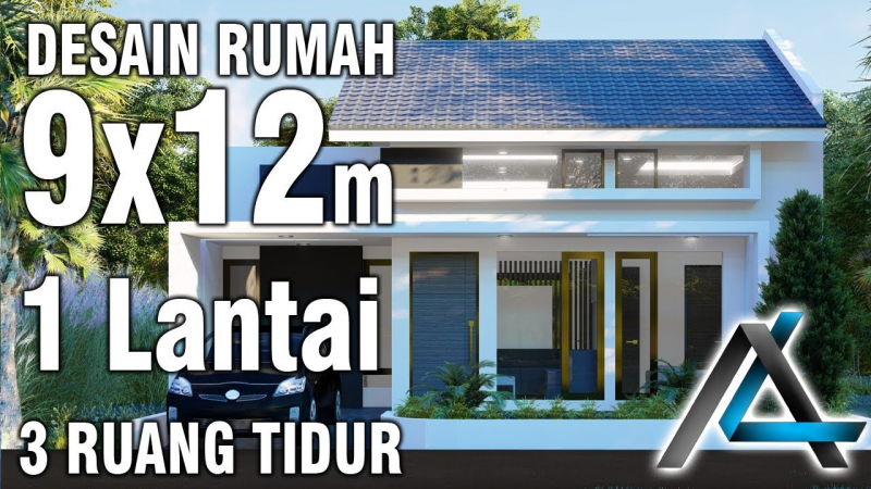 Sketsa Desain Rumah 9x12