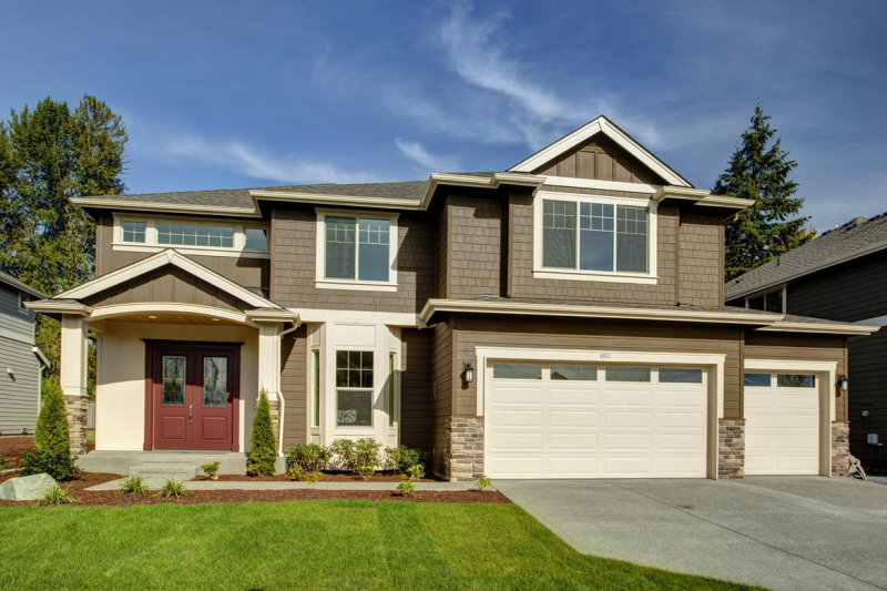 Contoh Gambar Desain Rumah American Classic Minimalis