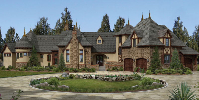 Desain Rumah Ala Eropa Mewah