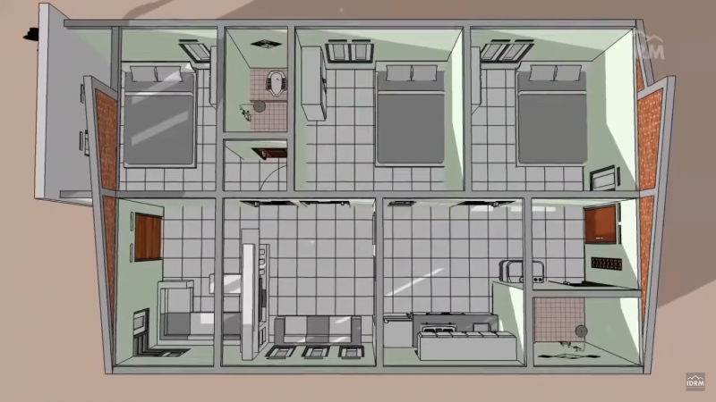 Contoh Desain Rumah 6x10