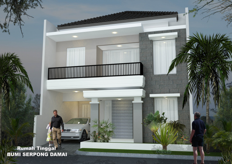 Desain Rumah 6x10 Keren