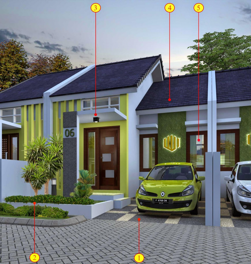 Desain Rumah 6x10 Modern Minimalis