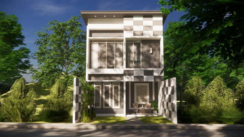 Desain Rumah 6x6 Gambar