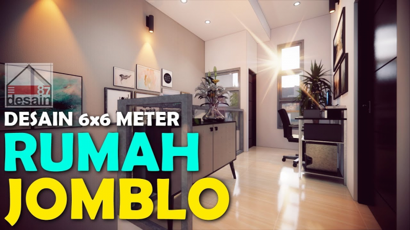 Desain Rumah 6x6 Simple