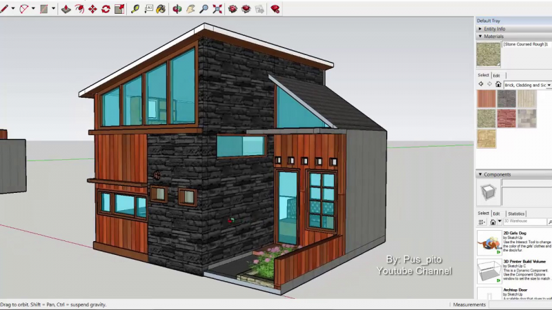Gambaran Desain Rumah 6x6