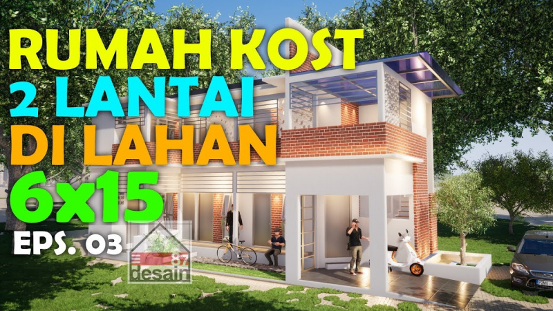 Desain Rumah 6x15 Foto