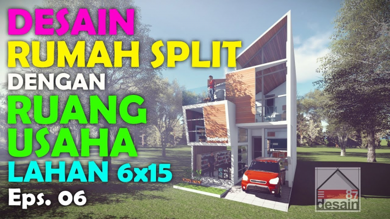 Gambar Desain Rumah 6x15