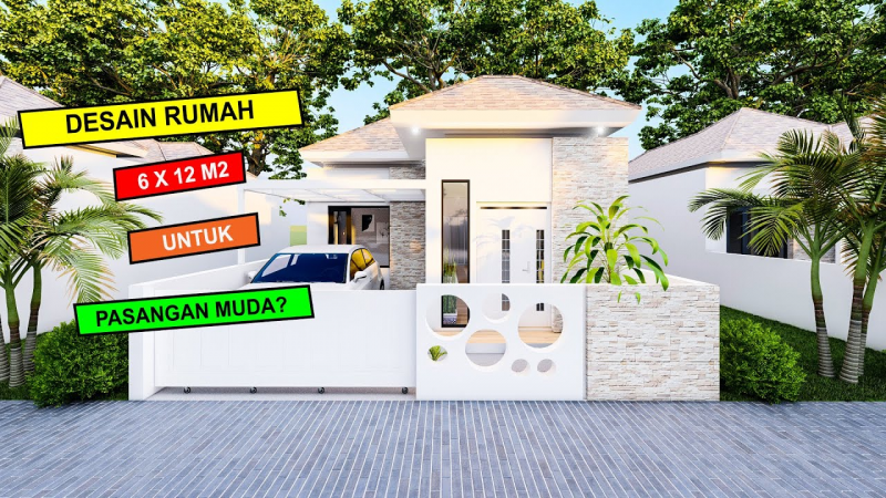 Desain Rumah 6x12 Terupdate