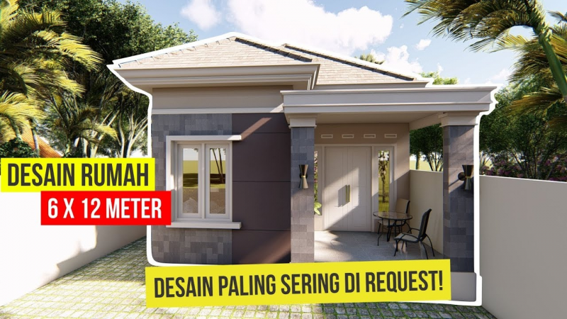 Gambaran Desain Rumah 6x12