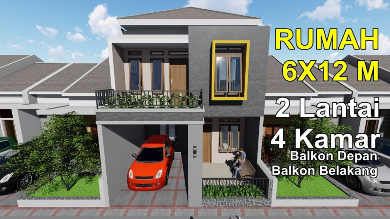 Ide Desain Rumah 6x12