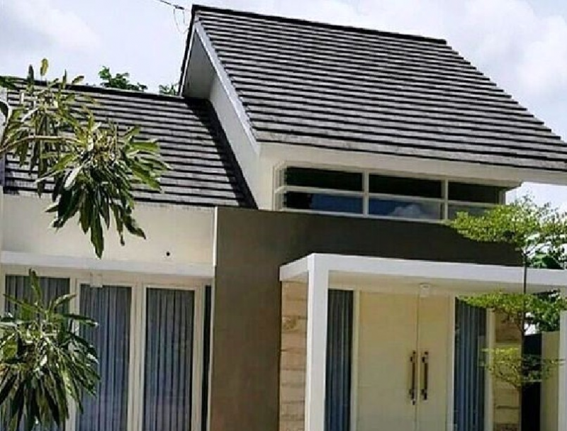 Atap rumah minimalis 1 lantai