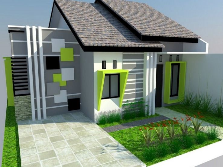 Desain atap rumah minimalis 1 lantai type 36